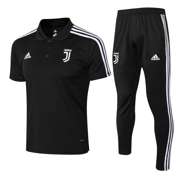 Polo Juventus Conjunto Completo 2018-2019 Negro